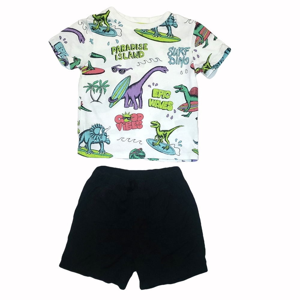 H&M x Jumping Beans 2T Short & T-Shirt Set